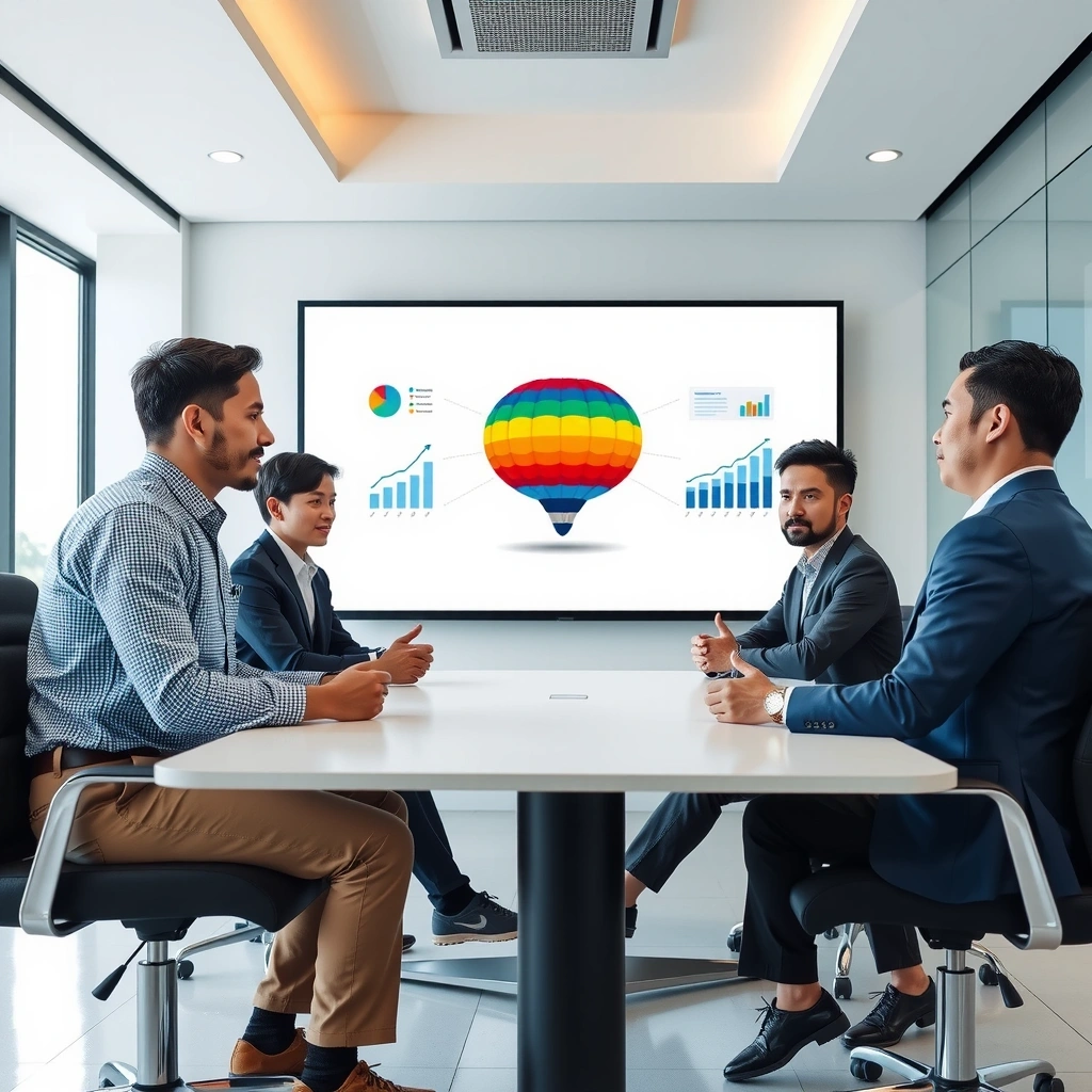 Marketing consultation meeting